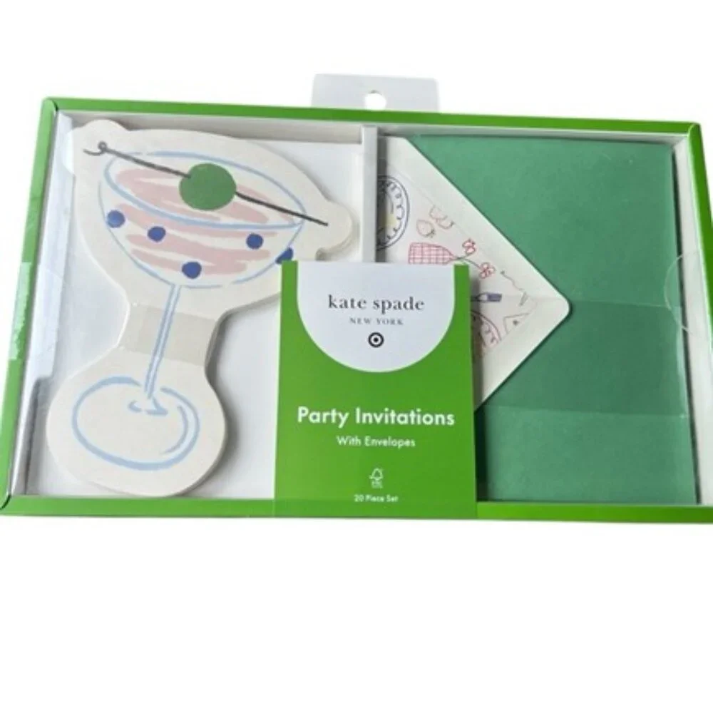 Kate Spade x Target Party Invitations NIB